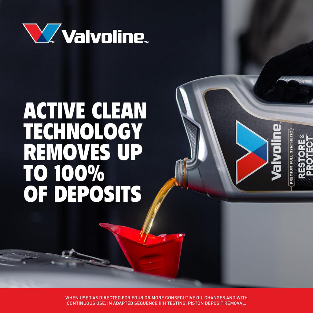 Valvoline Advanced Full Synthetic SAE 0W-20 Motor Oil 5 QT Jansha Store