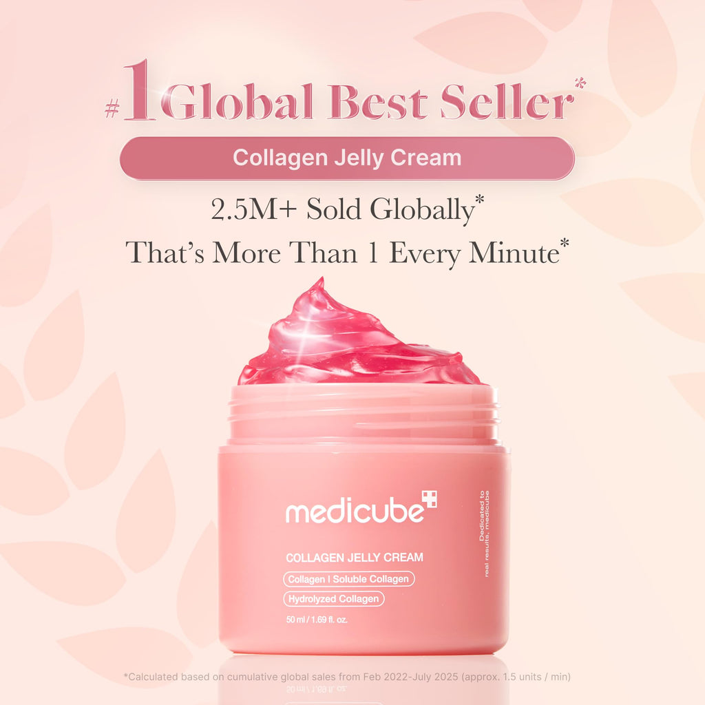 medicube Jelly Cream with Collagen & Niacinamide, 3.71 fl.oz Jansha Store