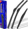 3 Wipers Fits Subaru Forester 2012-2018 Outback 2015-2019 Wiper Blades Jansha Store
