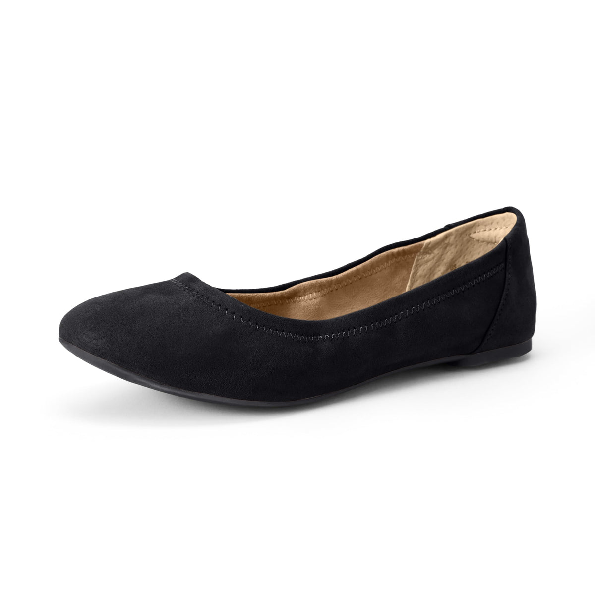Amazon Essentials Women's Comfortable Round Toe Ballet Flats, Cushioned Memory Foam Jansha Store