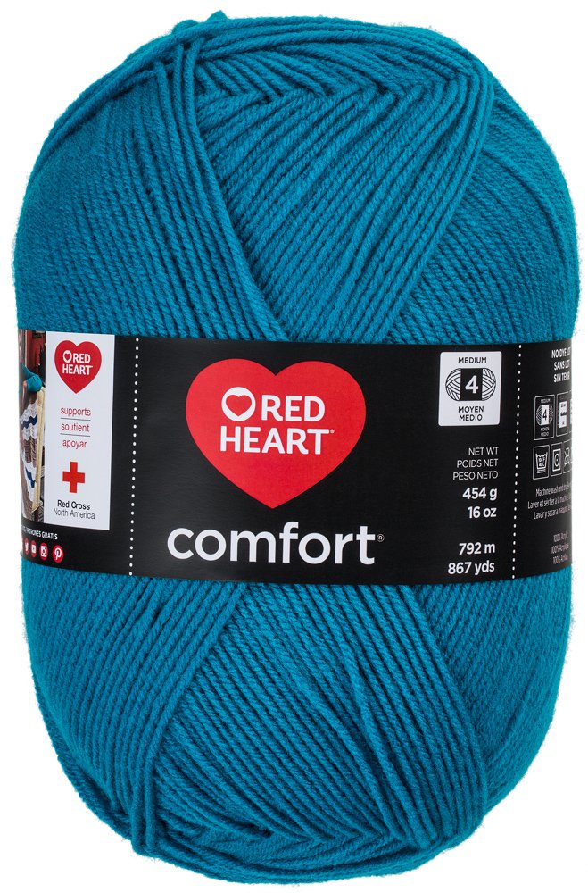 Red Heart E300 Super Saver Economy Yarn, Paddy Green Jansha Store