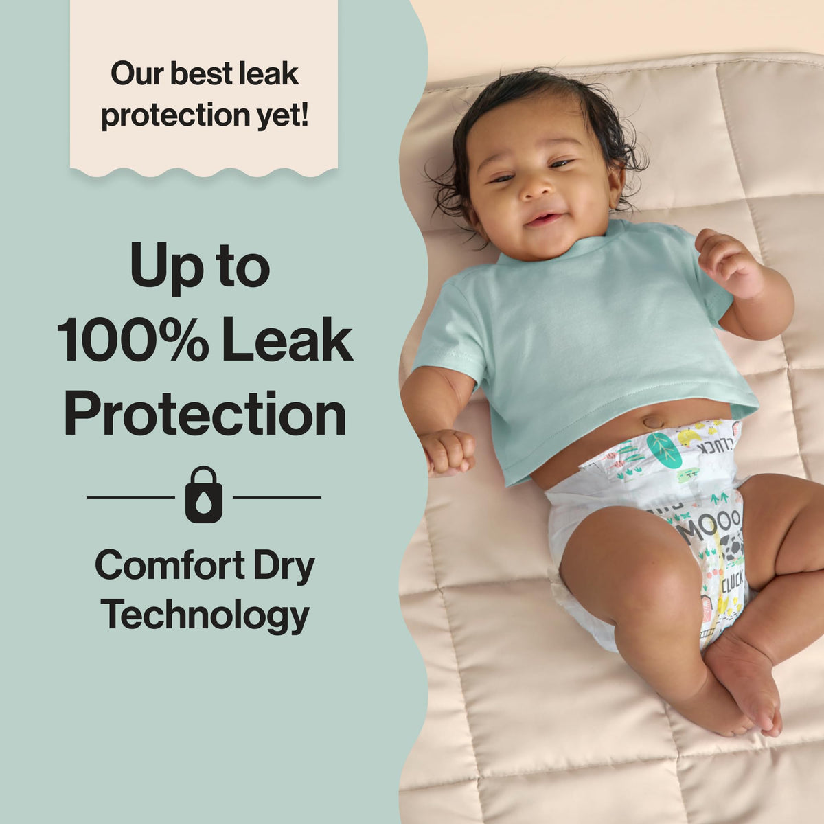 The Honest Company Diapers, All the Alpacas + Turtle Time, Size 1, 78 Count Jansha Store