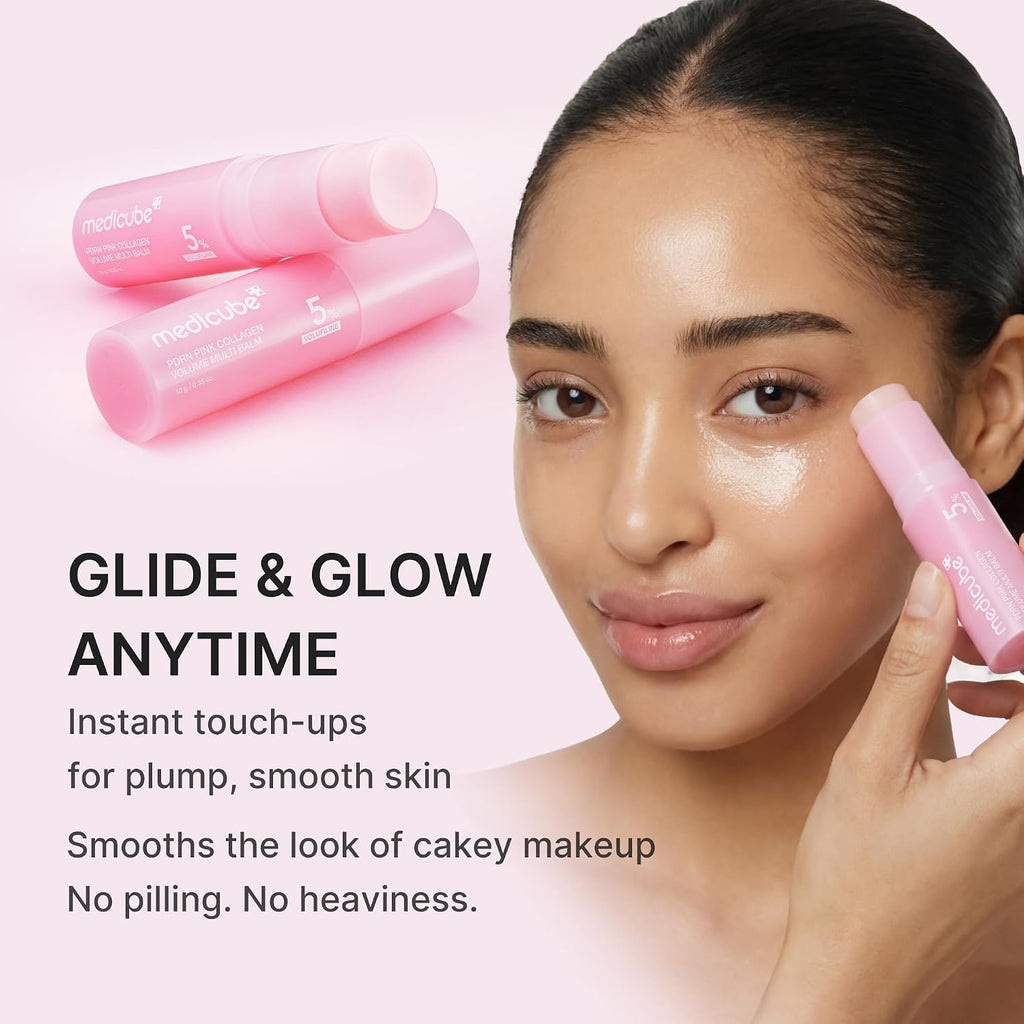 medicube PDRN Collagen Volume Multi Balm Stick, Firming Face & Body Balm Jansha Store