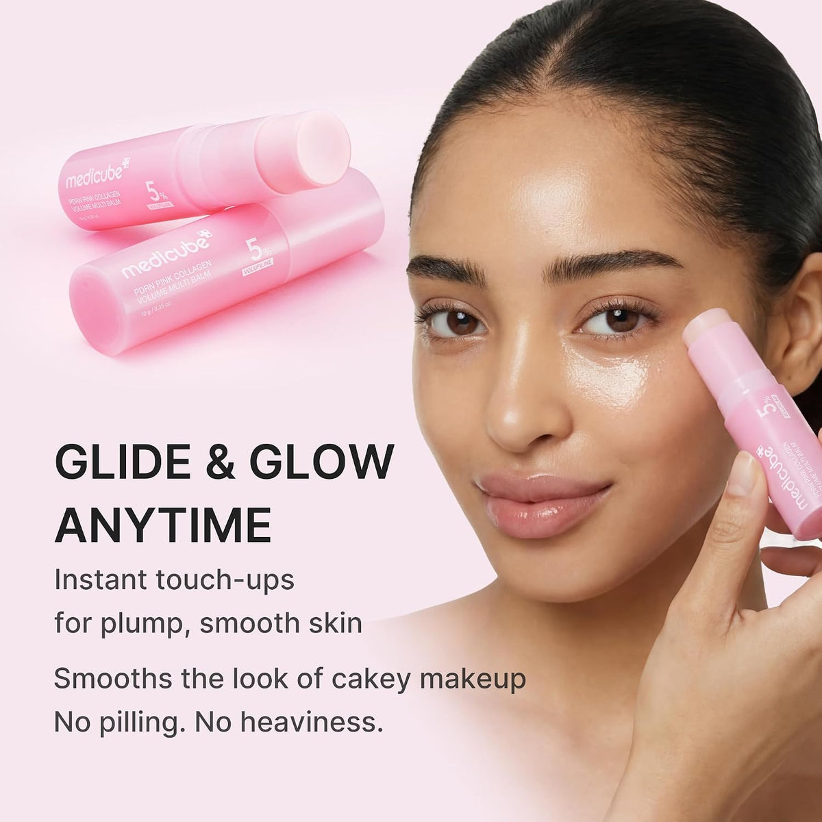 medicube PDRN Collagen Volume Multi Balm Stick, Firming Face & Body Balm Jansha Store