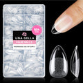 UNA GELLA Short Almond Nail Tips 504PCS Short Fake Nails Soft Press Ons Jansha Store
