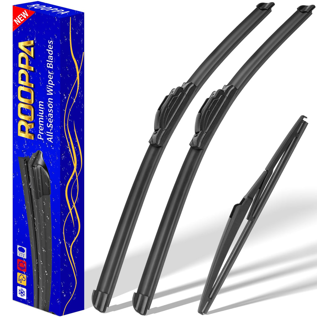 3 Wipers Fits Subaru Forester 2012-2018 Outback 2015-2019 Wiper Blades Jansha Store
