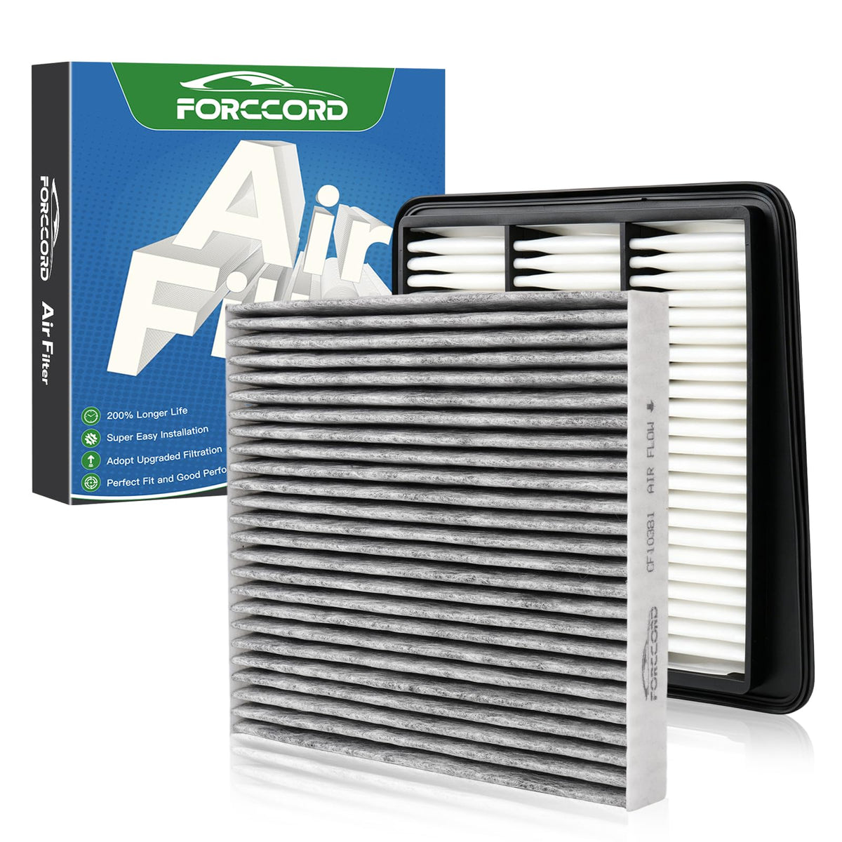Cabin & Engine Air Filter Kit for Hyundai Elantra 2021-2026 (1.6L/2.0L Gas) Jansha Store