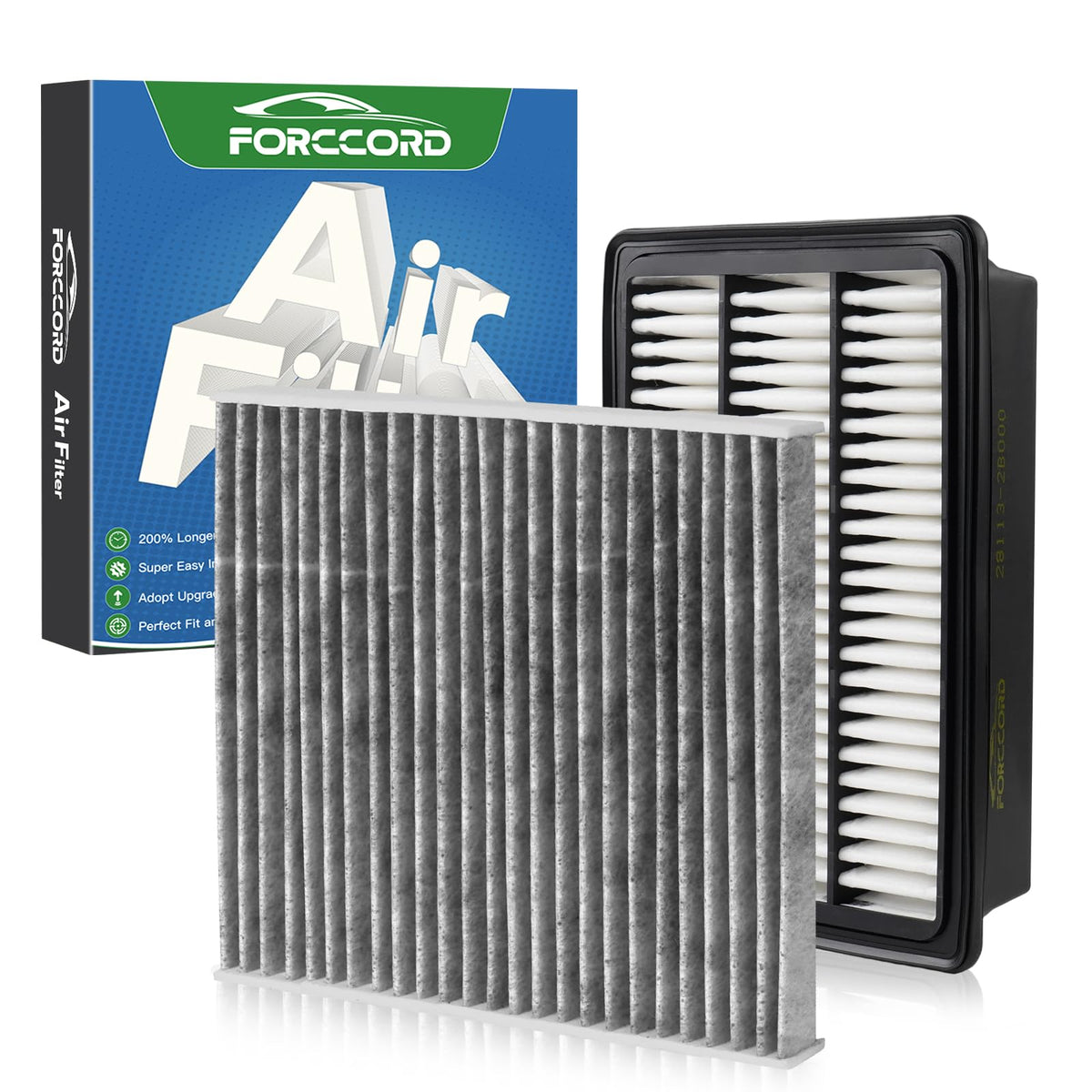 Cabin & Engine Air Filter Kit for Hyundai Elantra 2021-2026 (1.6L/2.0L Gas) Jansha Store