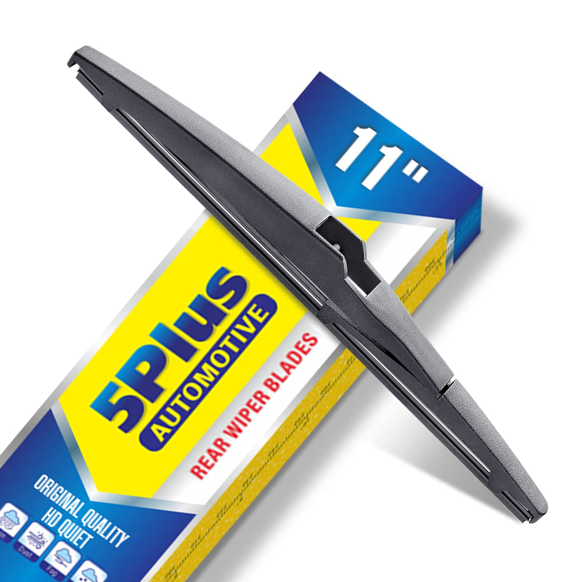 5 PLUS RearQuiet 12 Inch Rear Wiper Blade,OEM Replacement Rear Window Wiper Jansha Store