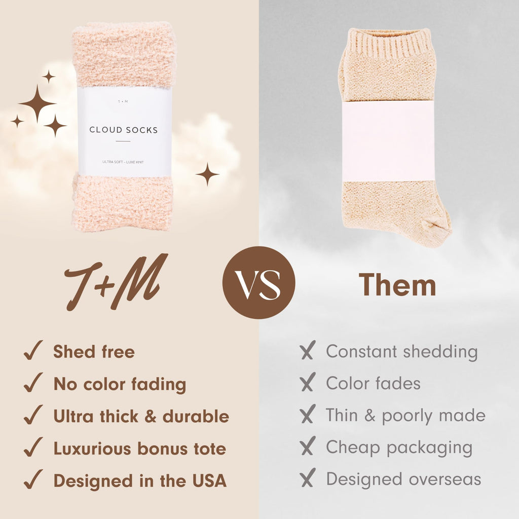 Unboxme Gifts Warm & Cozy Ultra-Luxe Cloud Fuzzy Socks, Gifts for Women Jansha Store