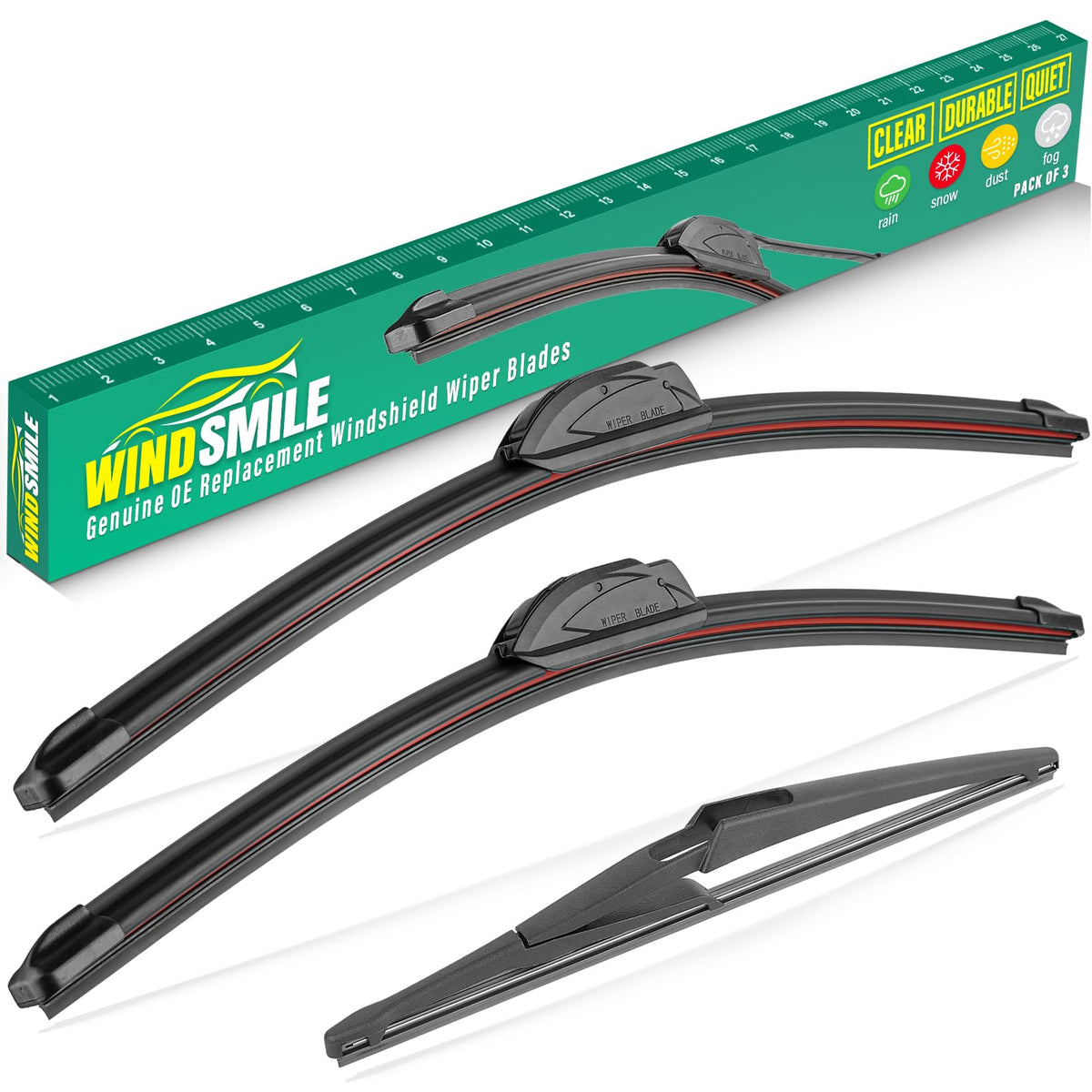 WINDSMILE Windshield Wiper Blades Replacement for Chevrolet Trax 2024-2026 Jansha Store