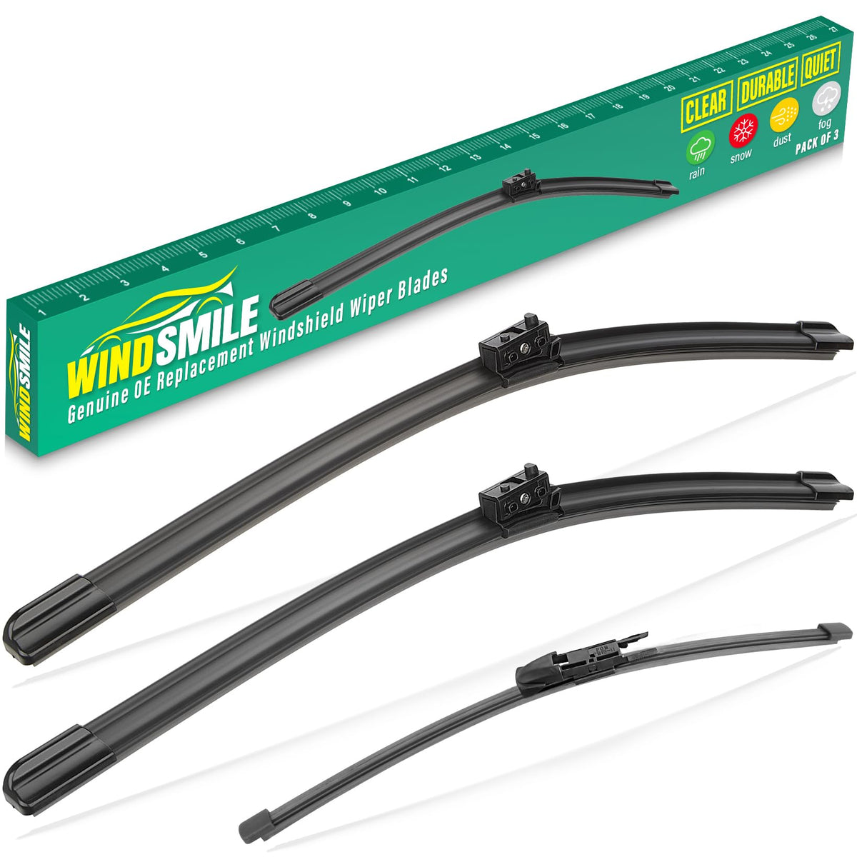 WINDSMILE Windshield Wiper Blades Replacement for Chevrolet Trax 2024-2026 Jansha Store