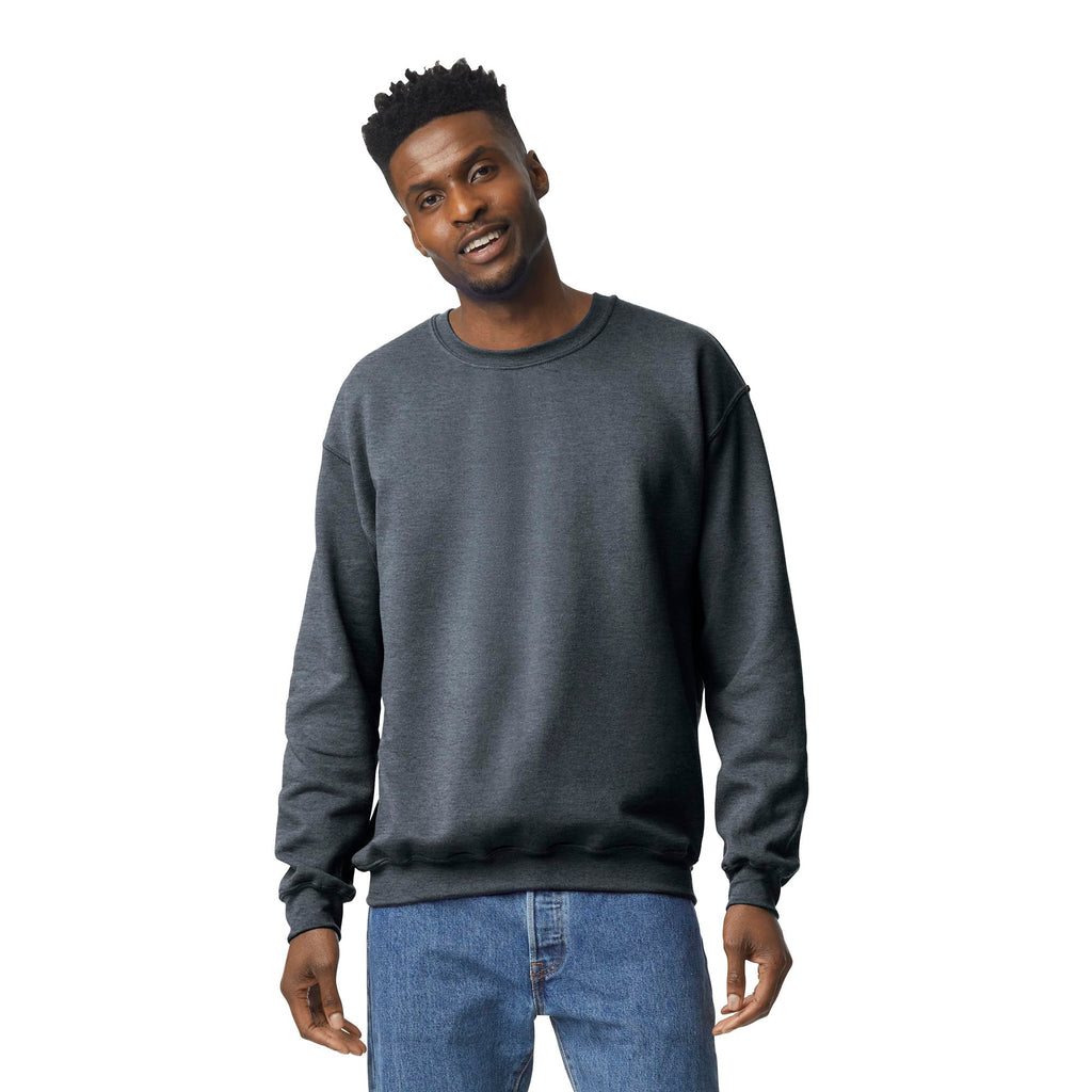 Gildan Unisex Adult Fleece Crewneck Sweatshirt, Style G18000, Multipack Jansha Store