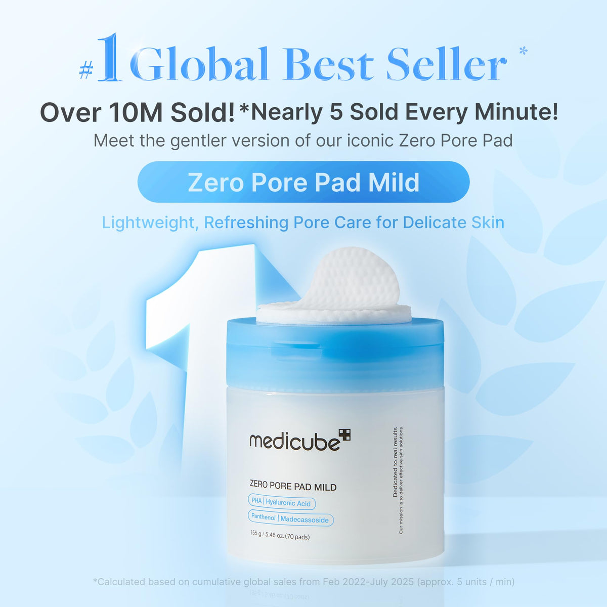 medicube Toner Pads Zero Pore Pad 2.0 for Exfoliation and Pore Care Jansha Store