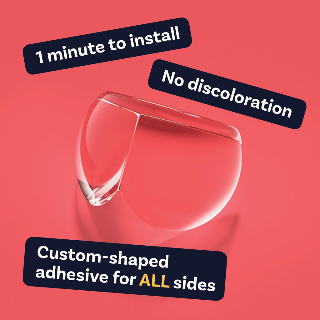 Baby Proofing Corner Protectors Guards - Furniture Edge Protector for Babies & Kids - Safety Guards & Cushions for Table, Desk, Crib, Fireplace, Corners & Edges | Clear, Safe | 18 Bumpers Pack Jansha Store