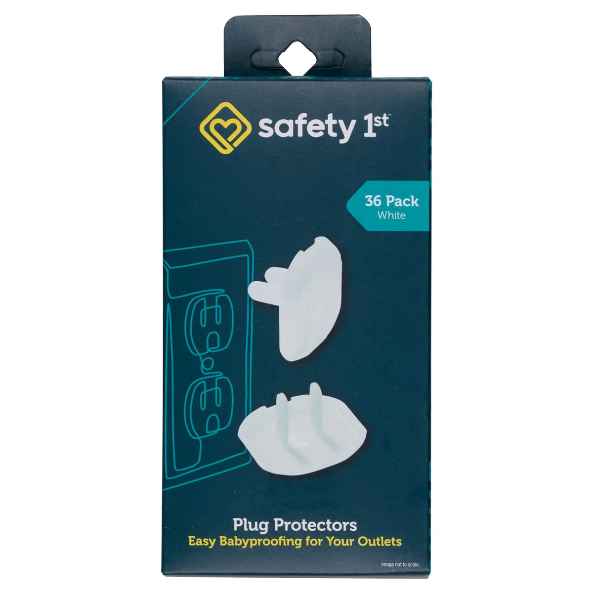 Safety 1st Electrical Outlet Baby Proof Covers, Secure Outlet Plugs, Baby Proofing, 36 Count Jansha Store
