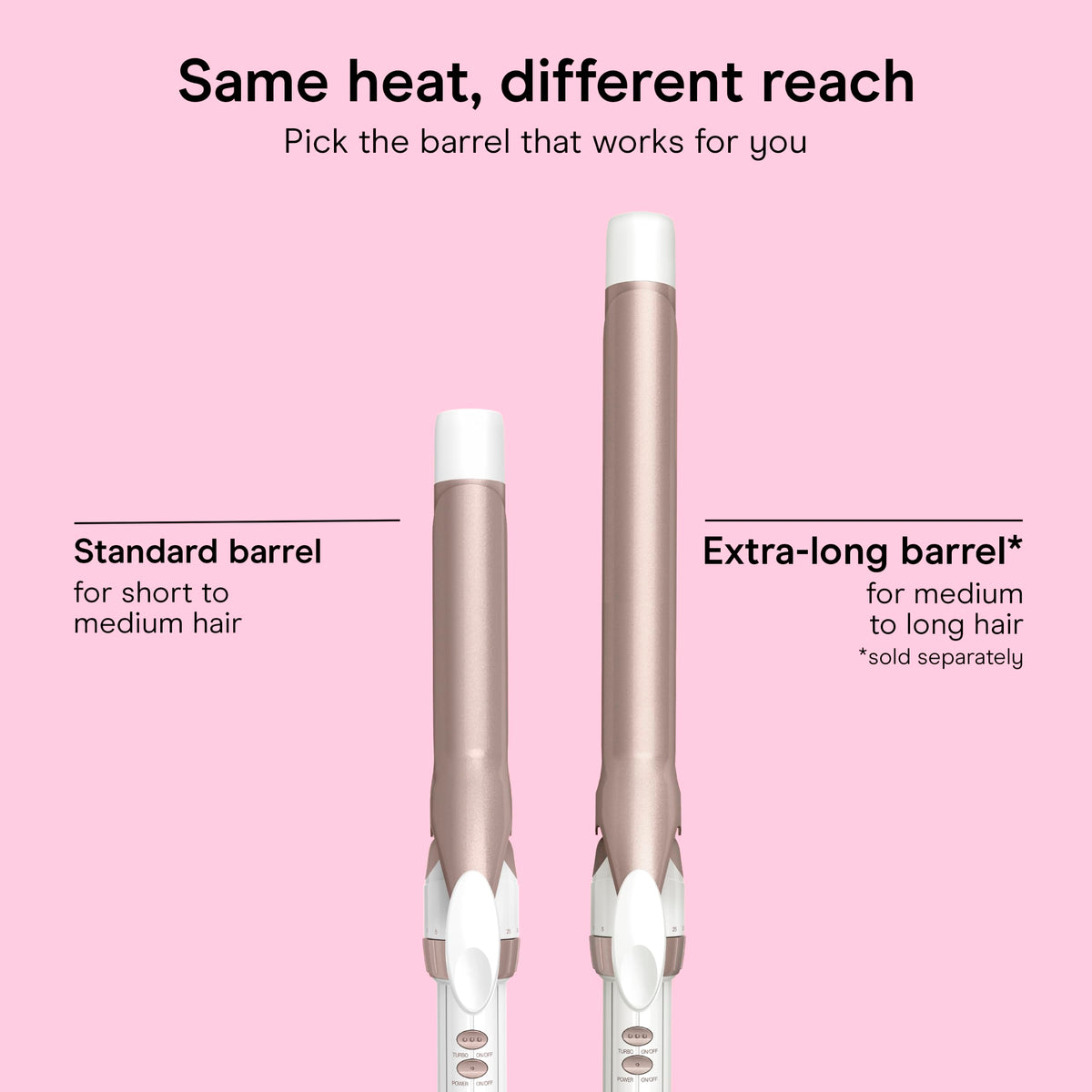 Conair Curling Iron, Double Ceramic, 1/2-in. Barrel, White/Rose Gold Jansha Store