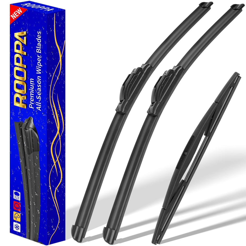 3 Wipers Fits Subaru Forester 2012-2018 Outback 2015-2019 Wiper Blades Jansha Store