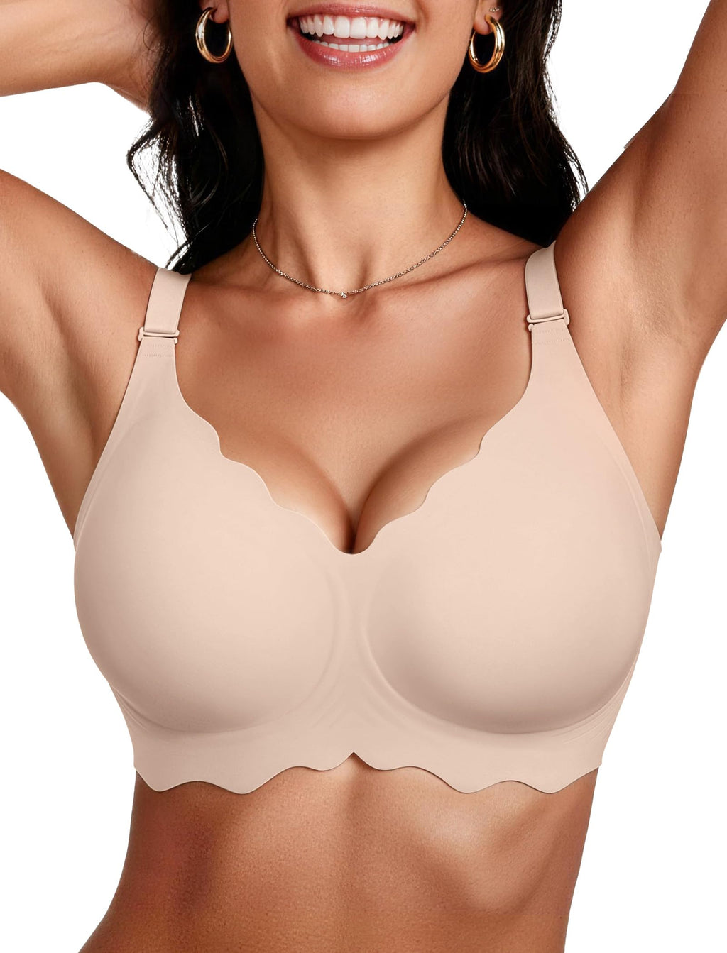 OEAK Women Value Series Jelly Bras Wireless Pushup Convertible Bra Jansha Store