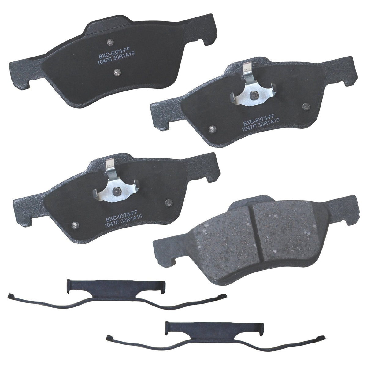 Bendix Premium SBC436A Ceramic Front Brake Pads for Toyota 4Runner 2002-2001, Hilux 2004, Tacoma 1998-1995 Jansha Store