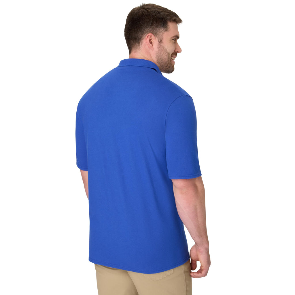 Hanes Men’s X-Temp Short Sleeve Polo Shirt, Midweight Men's Shirt Jansha Store