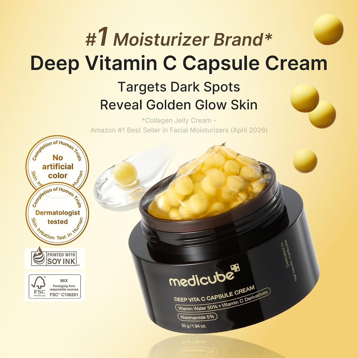 medicube Capsule Cream with Deep Vitamin C for Radiance Jansha Store