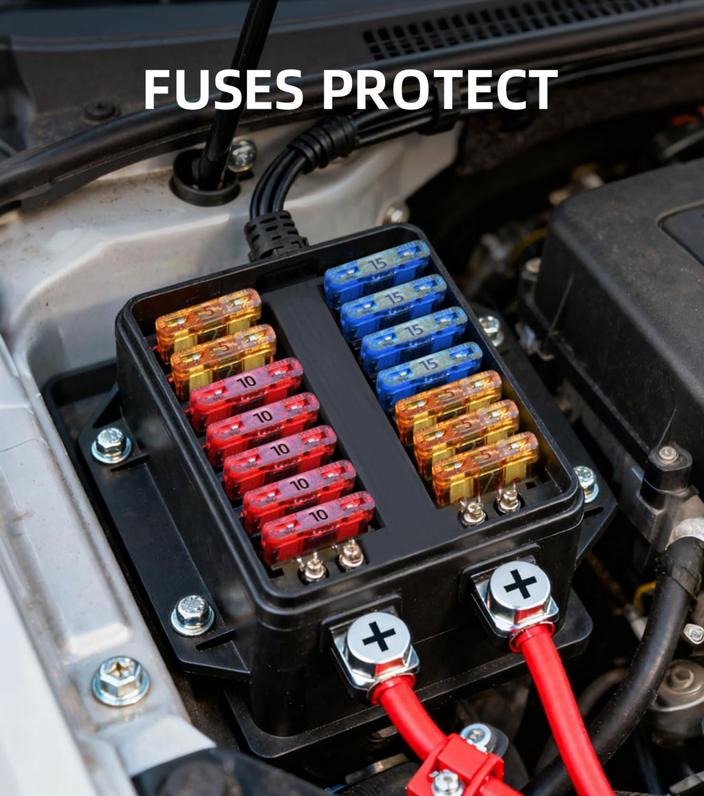 JOREST 300Pcs Car Fuse Assortment Kit, 160 Mini Blade Fuses Automotive + 90 Standard Auto Fuses + 50 Micro + Puller – Replacement for RV Camper Boat Truck (2Amp 3A 5A 7.5A 10A 15A 20A 25A 30A 35A 40A) Jansha Store