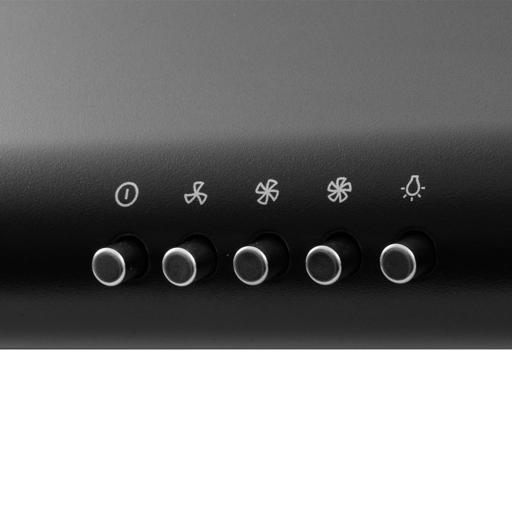 COSMO COS-5MU30 30 in. Delta Collection Ducted Under Cabinet Range Hood, Button Controls, Reusable Filters, LED Lights, Stainless Steel Jansha Store