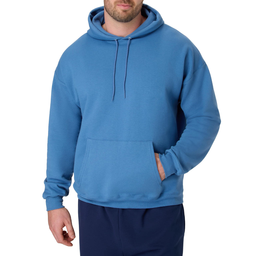 Hanes Men's Hoodie - EcoSmart Fleece Hooded Sweatshirt for Men & Women - Midweight Fleece - Big & Tall Available Jansha Store
