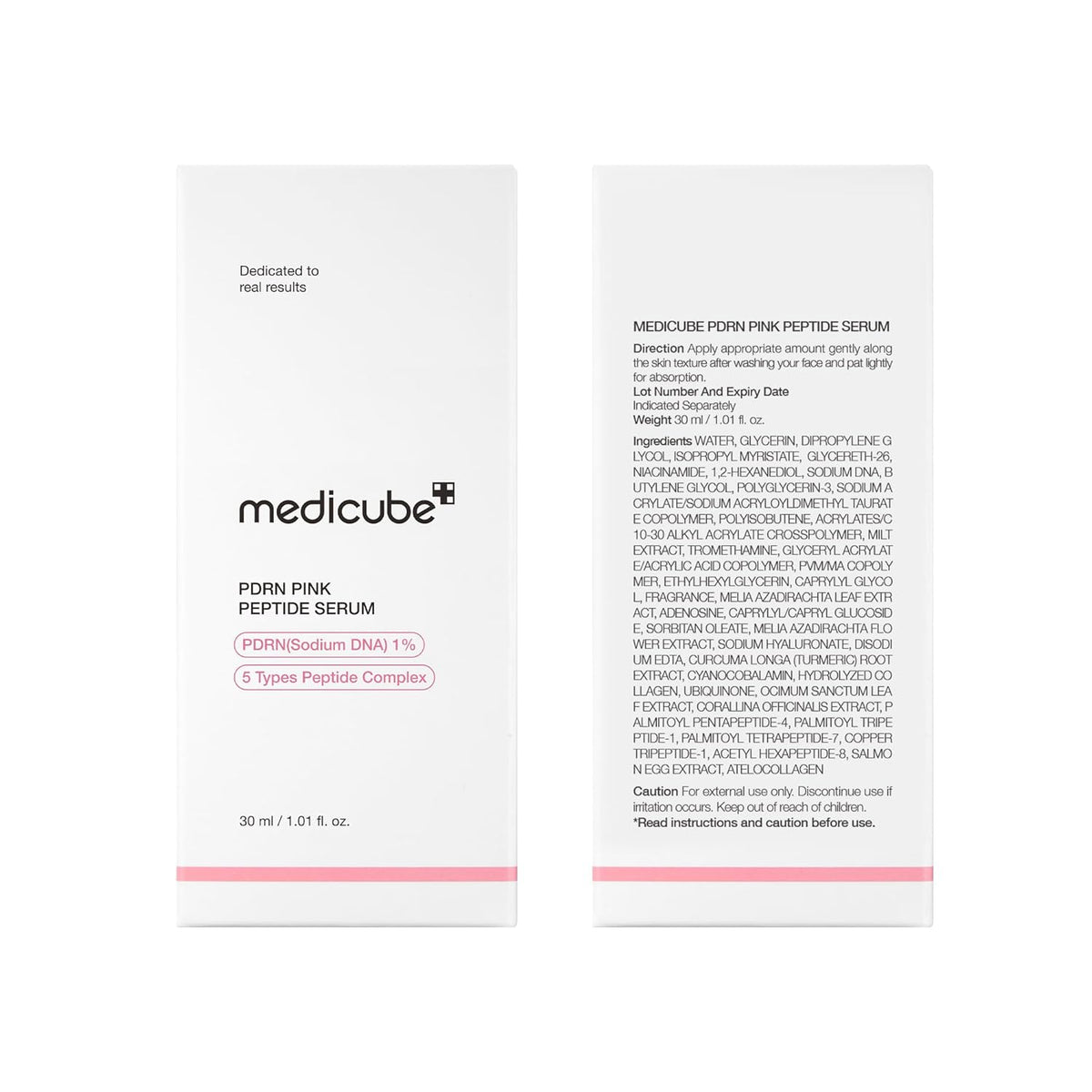 medicube PDRN Pink Peptide Serum with Salmon DNA Jansha Store