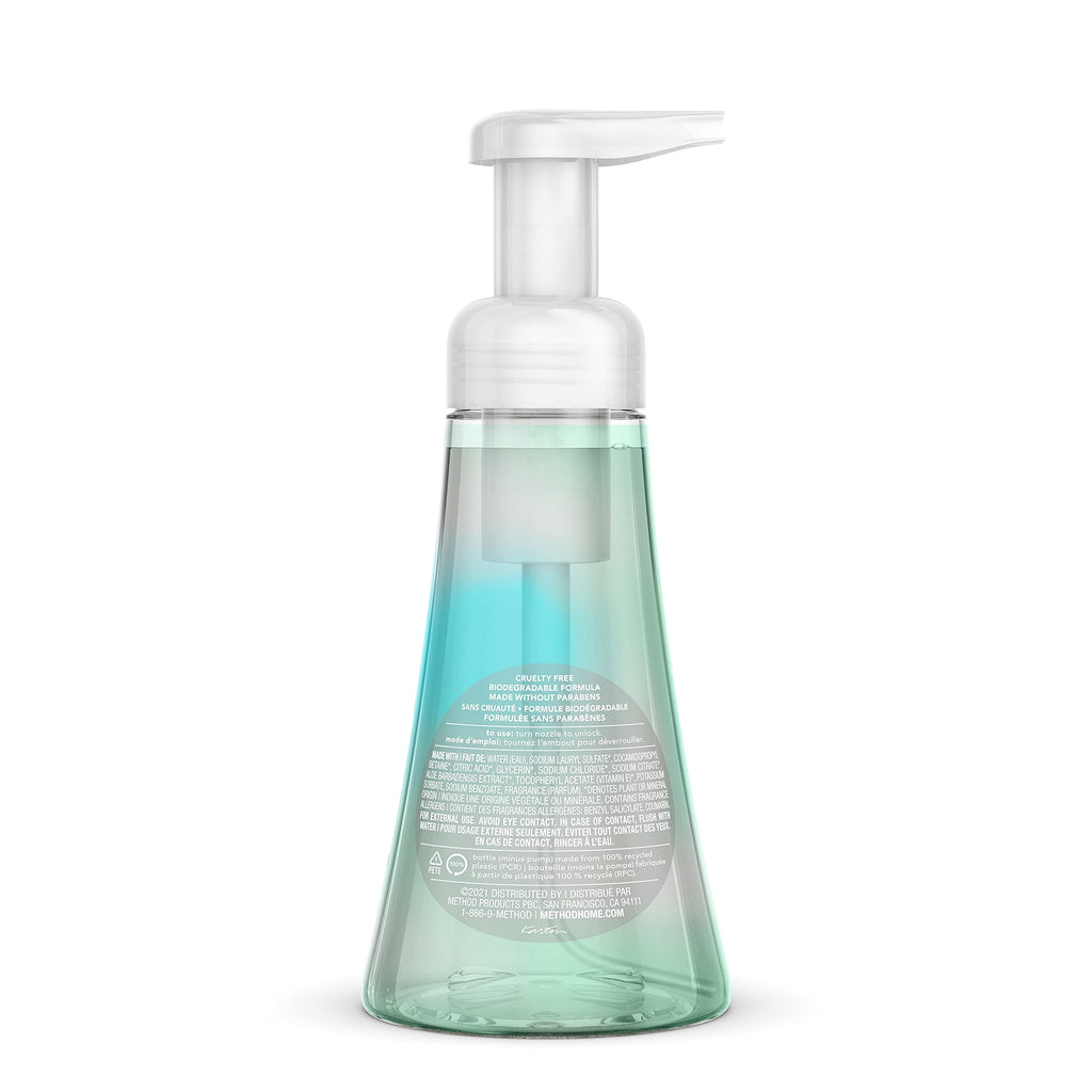 method Foaming Hand Wash, Waterfall, 10 fl oz, 3 pack Jansha Store
