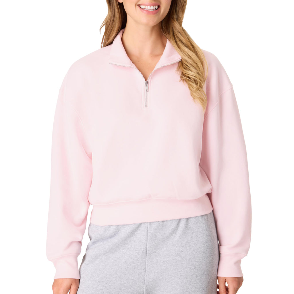 Hanes Women's EcoSmart Fleece Sweatshirt for Women, Soft Midweight - Full-Zip Hoodie, Sweatshirt, or 1/4 Zip Jansha Store