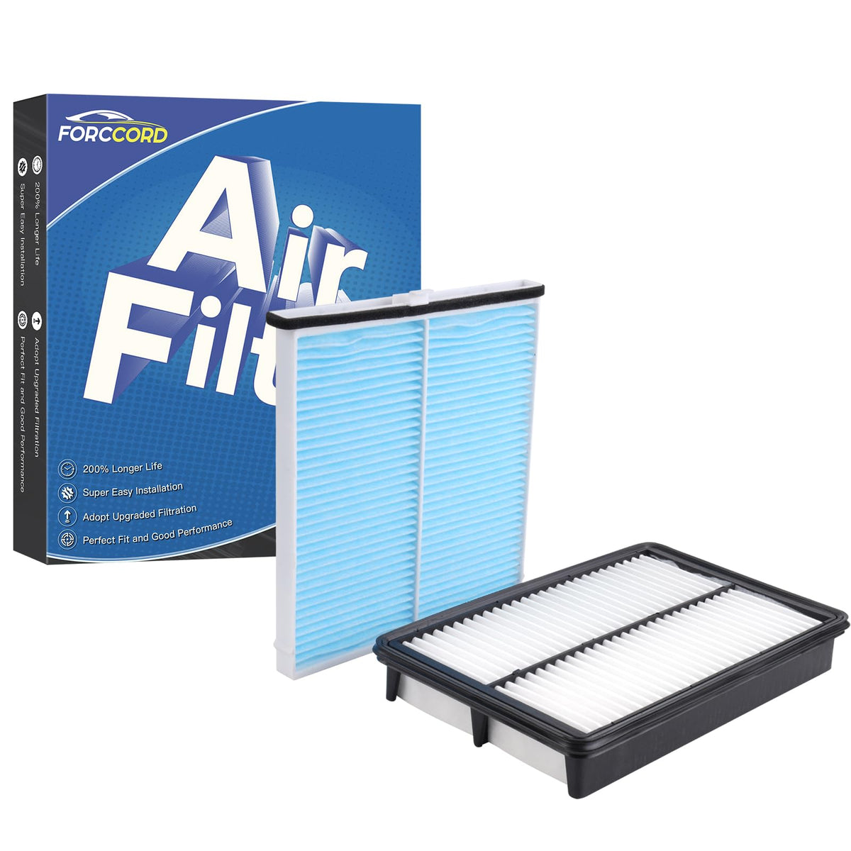 Cabin & Engine Air Filter Kit for Hyundai Elantra 2021-2026 (1.6L/2.0L Gas) Jansha Store