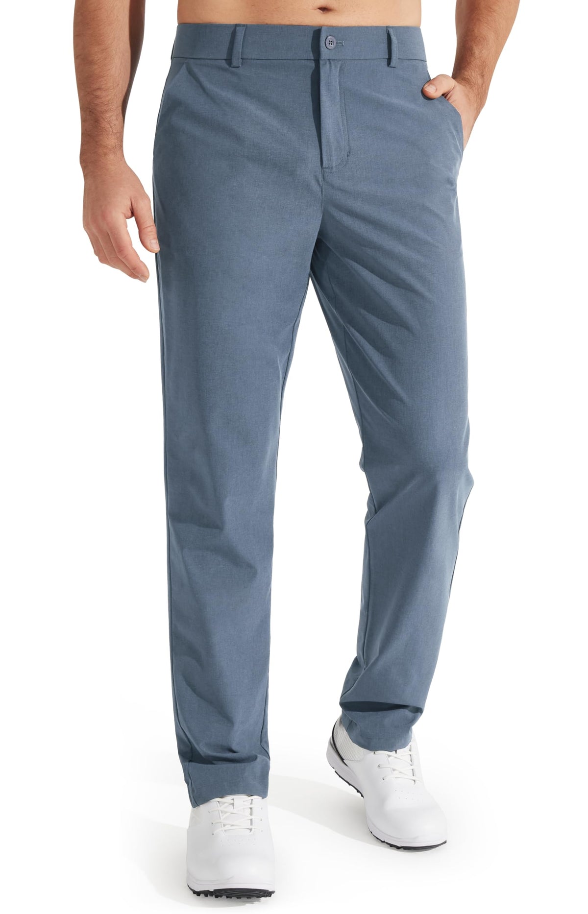 Libin Mens Golf Pants Stretch Work Dress Pants 30"/32"/34" Quick Dry Lightweight Casual Comfy Trousers with Pockets Jansha Store