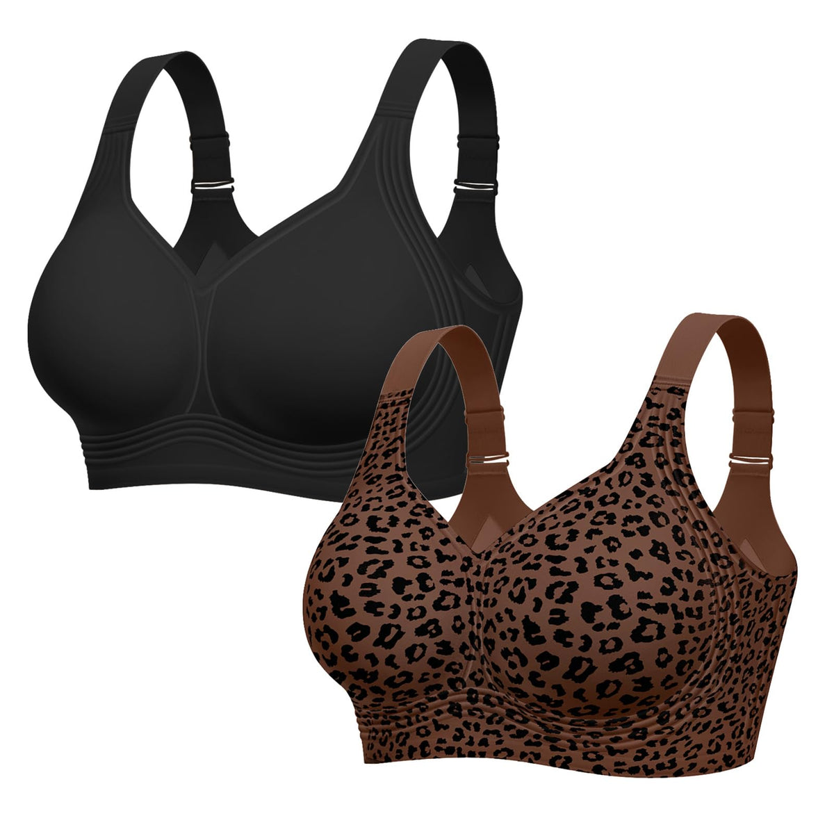 LetsJoli Jelly Bras for Women No Underwire Plus Size Push Up Supportive Jansha Store