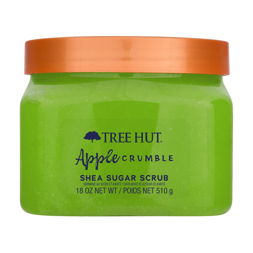 Tree Hut Apple Crumble Body Scrub, Fall Scented Body Care, 18 Oz Jansha Store