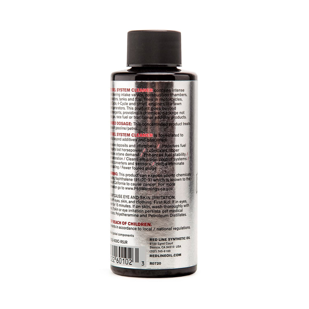 Red Line 60103 SI-1 Complete Fuel System Cleaner - 15 Ounce- Fuel Injector Cleaner and Carburetor Cleaner for Corrosion Prevention and Injector, Valve, and Combustion Chamber Deposit Removal Jansha Store