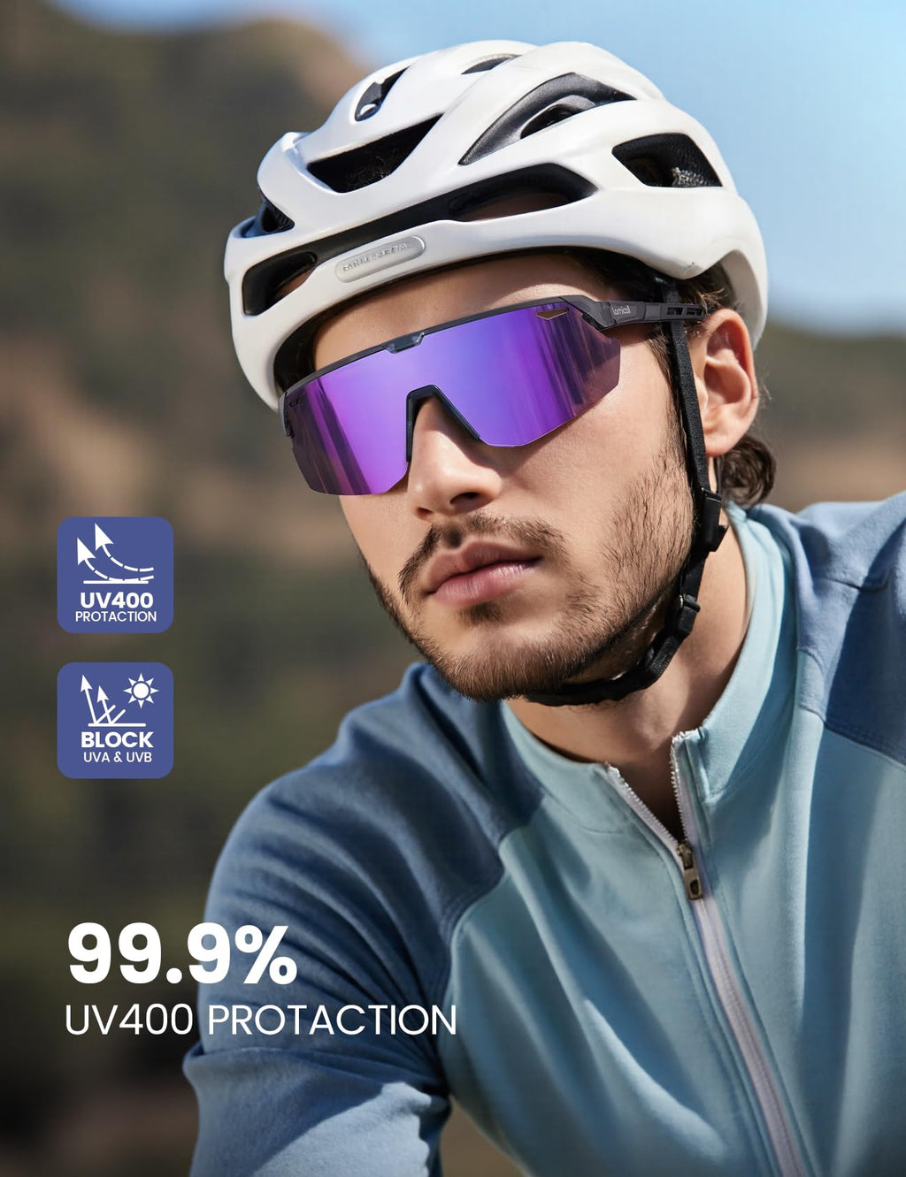 Lamicall 24g Polarized Sports Sunglasses for Men Women - UV400 Protection Sun Glasses for Baseball Running Cycling Fishing Jansha Store
