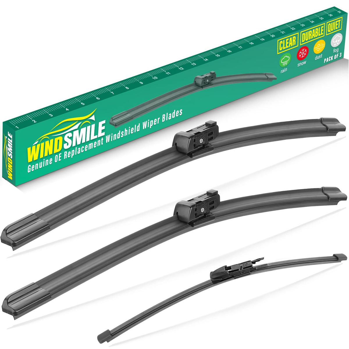 WINDSMILE Windshield Wiper Blades Replacement for Chevrolet Trax 2024-2026 Jansha Store
