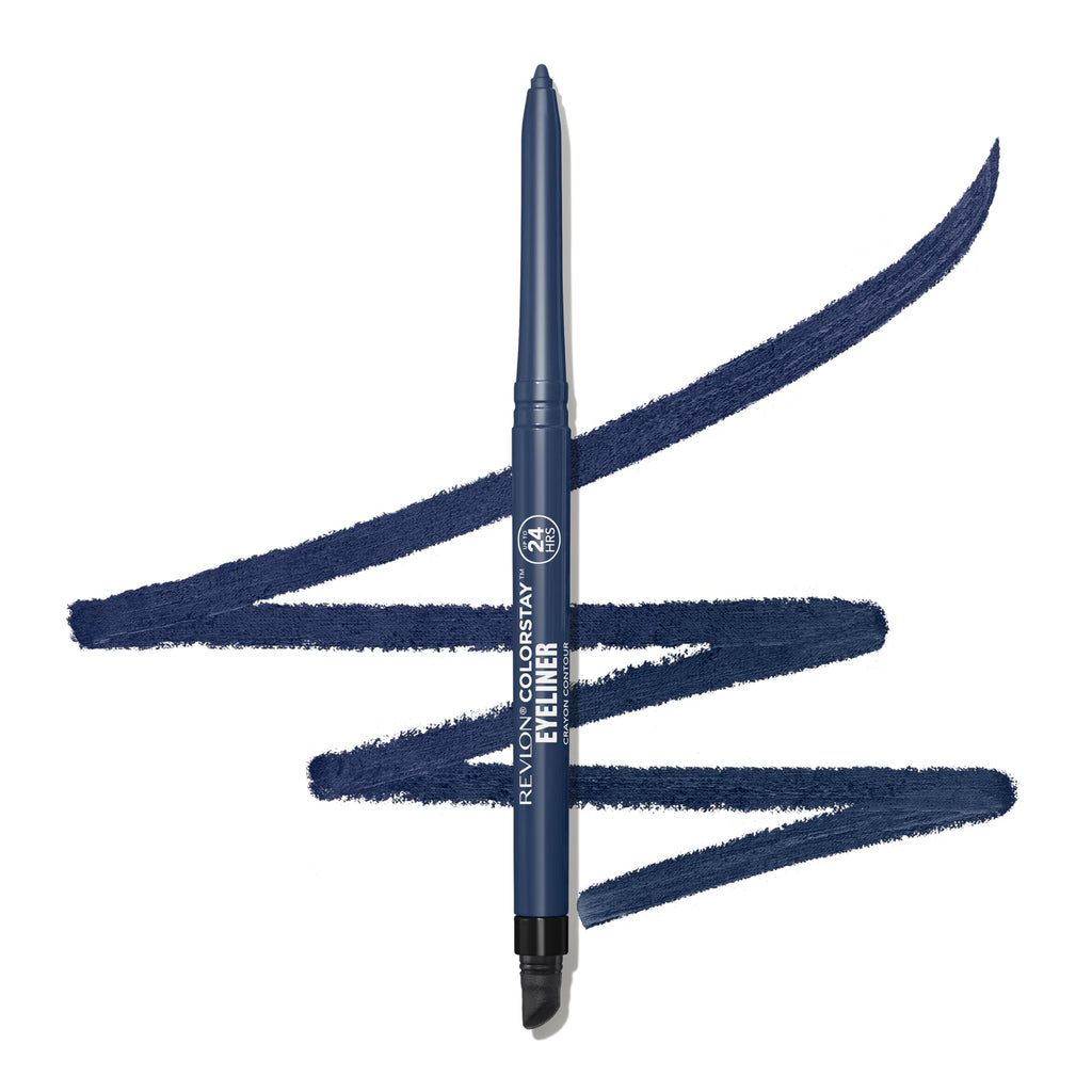 Revlon ColorStay Pencil Waterproof Eyeliner, 201 Black, 2 pack Jansha Store