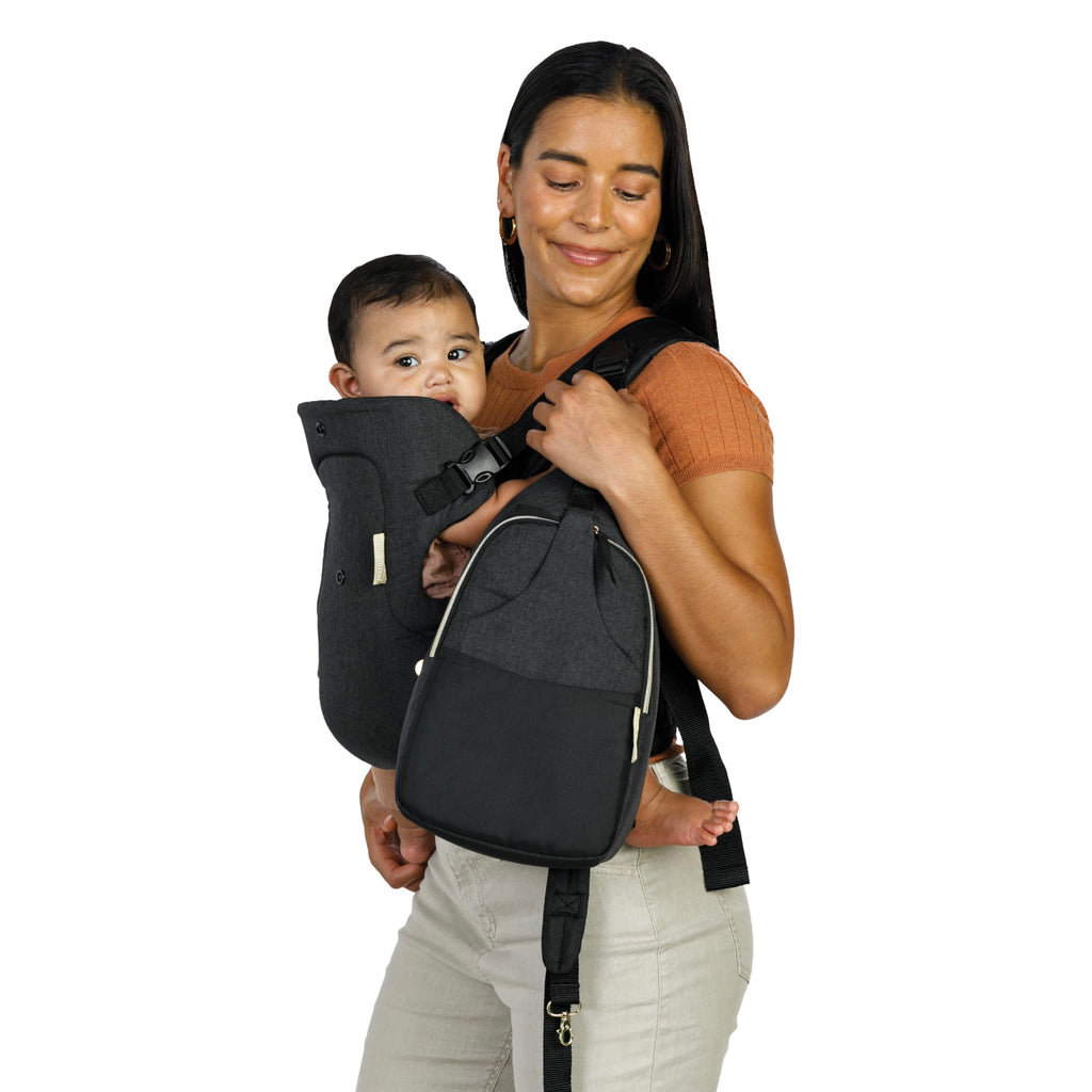 Infantino Flip 4-in-1 Baby Carrier Convertible Ergonomic, Rainbow Jansha Store
