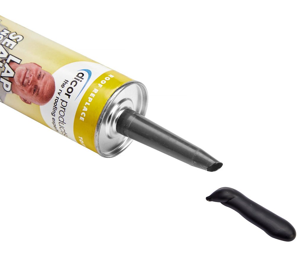 Dicor 501LSW-1 Self-Leveling Lap Sealant, White, 10.3 Oz, RV Roofing Jansha Store