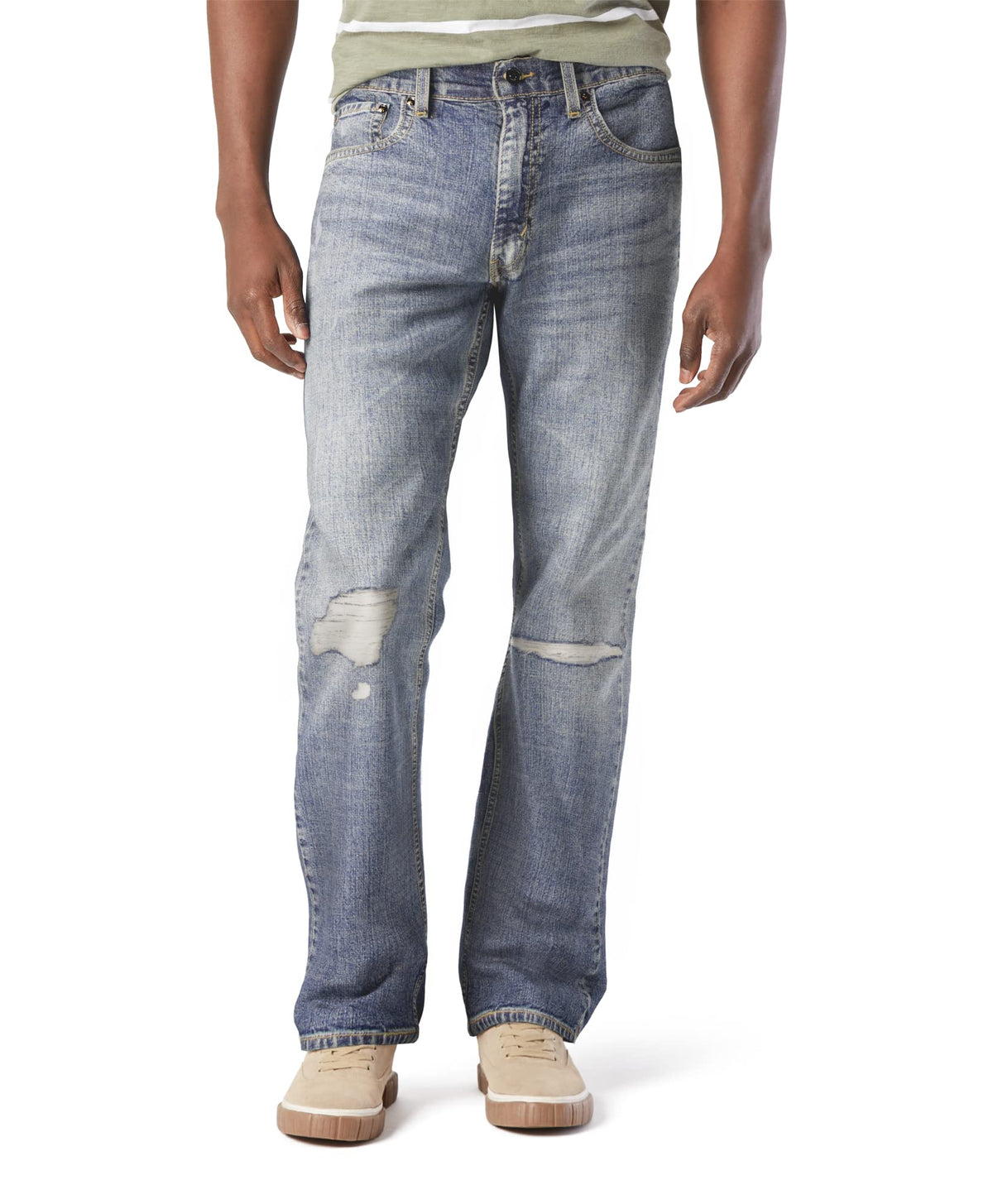 Levi Strauss Signature Gold Men's Relaxed Fit Flex Jeans Jansha Store