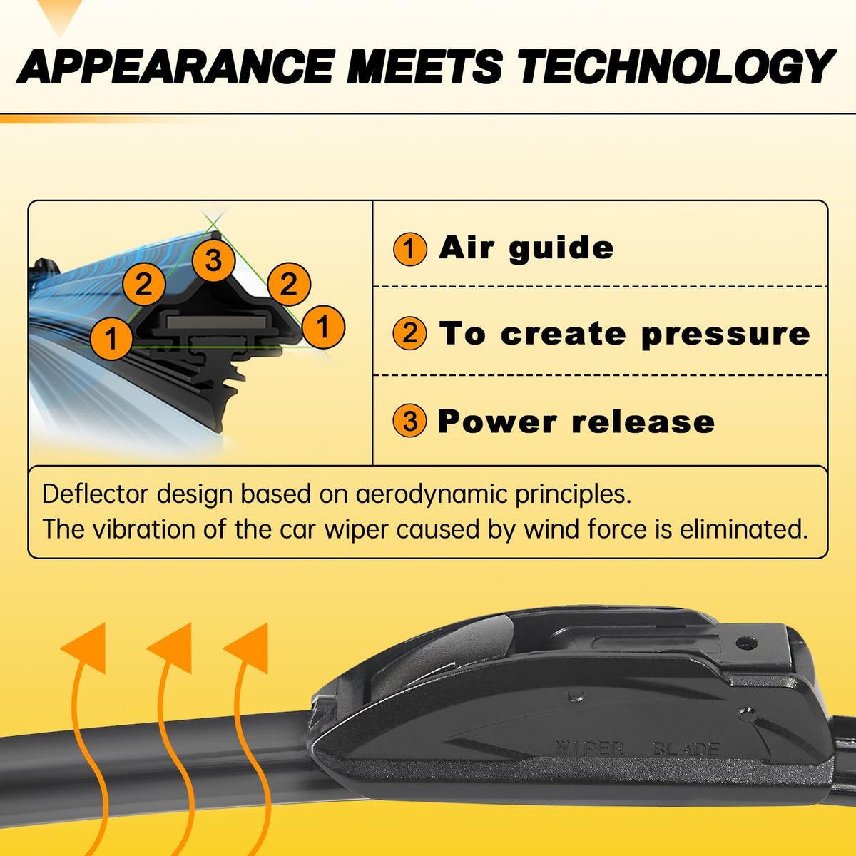 AUTOBOO 26" and 16" Windshield Wipers Blades (Pack Of 2) Jansha Store