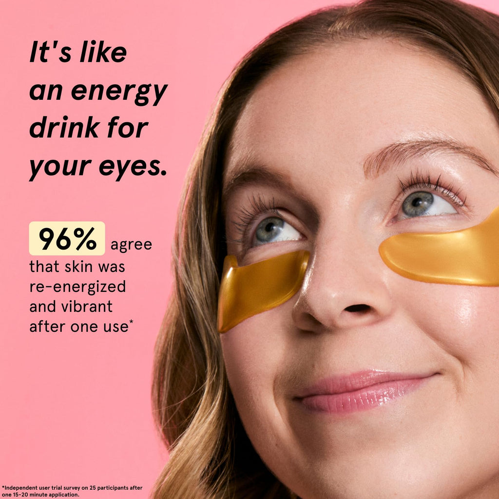 grace & stella Award Winning Eye Patches for Puffy Eyes - Birthday Gifts for Women - Under Eye Mask for Dark Circles and Undereye Bags - Gifts for Mom - Vegan Cruelty-Free Self Care (24 Pairs, Gold) Jansha Store