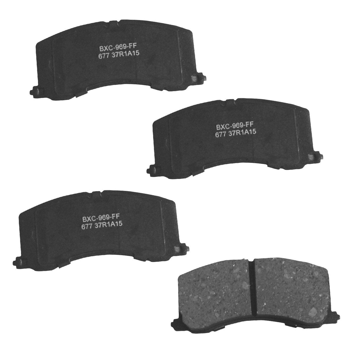 Bendix Premium SBC436A Ceramic Front Brake Pads for Toyota 4Runner 2002-2001, Hilux 2004, Tacoma 1998-1995 Jansha Store