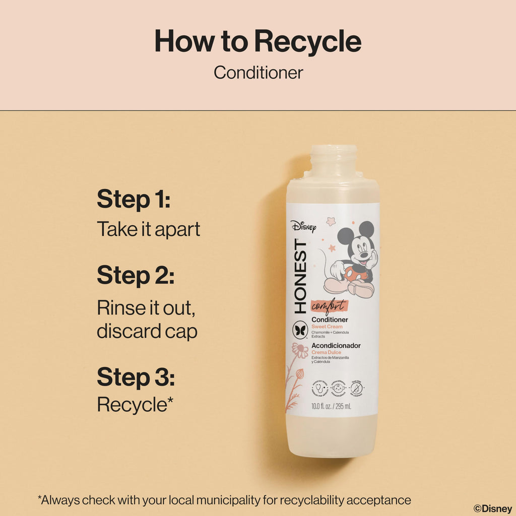 The Honest Company Conditioner, Hypoallergenic, Fragrance-Free, 10 fl oz Jansha Store