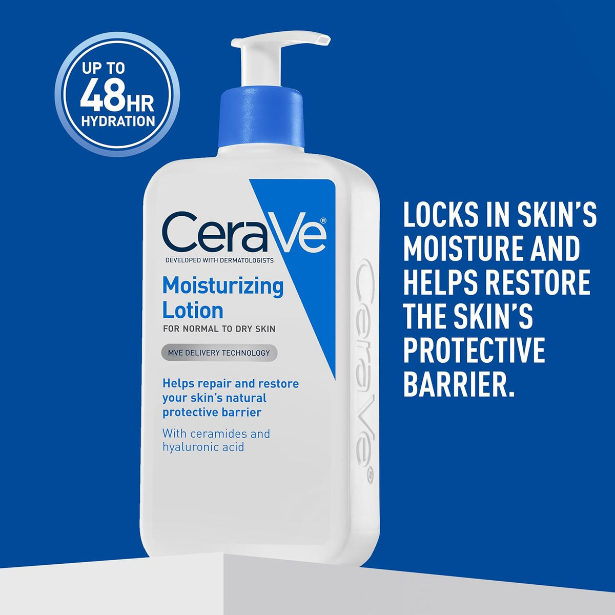 CeraVe Daily Moisturizing Lotion, Face and Body Lotion, Skin care, 19oz Jansha Store