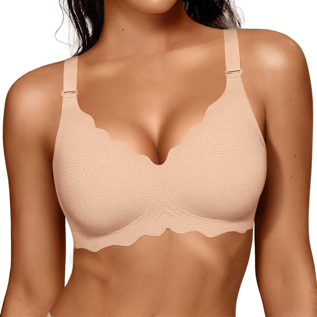 OEAK Women Value Series Jelly Bras Wireless Pushup Convertible Bra Jansha Store
