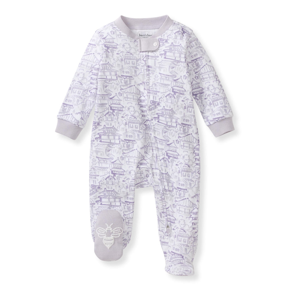 Burt's Bees Baby Baby Girl's Pajamas Sleep and Play Jansha Store